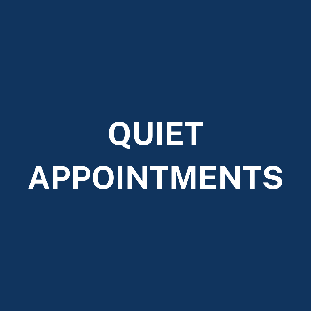 Quiet Appointments